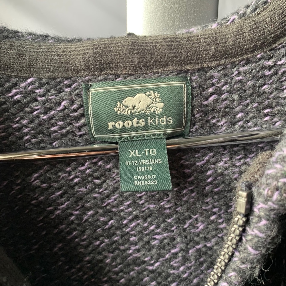 Girls Hooded Roots Cardigan - Picture 4 of 5